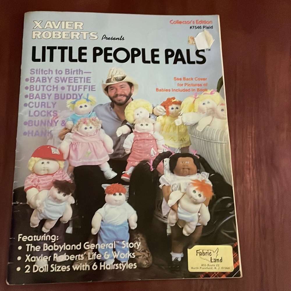 Little People Pals pattern book.